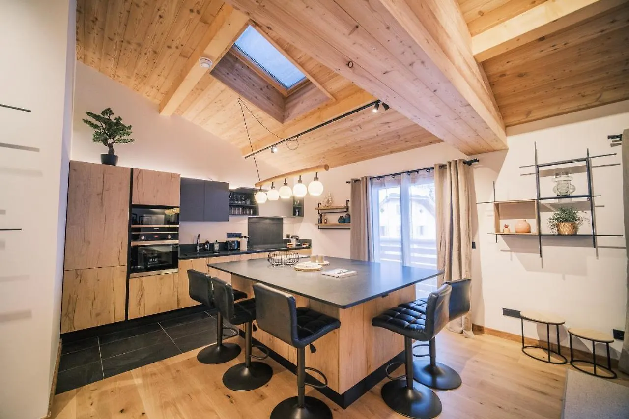 Loft Zodiak -Centre Ville , 5 Chambres+ Vue Les Houches France